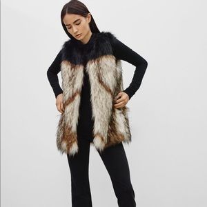 Talula Artizia Romilly Faux Fur Vest